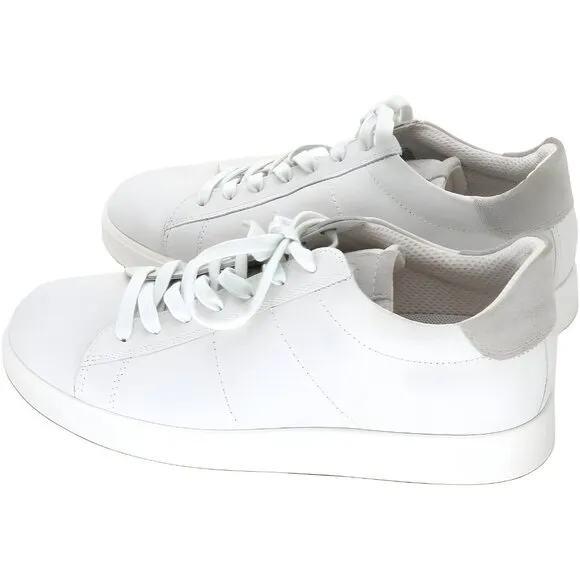 Ecco Men's Street Lite Retro Sneaker White/Gravel Size 6-6.5