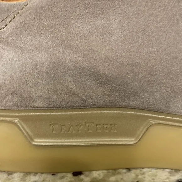 ECCO MEN'S STREET TRAY CLASSIC SNEAKER Navajo Brown Suede Size 8