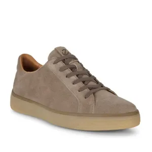 ECCO MEN'S STREET TRAY CLASSIC SNEAKER Navajo Brown Suede Size 8