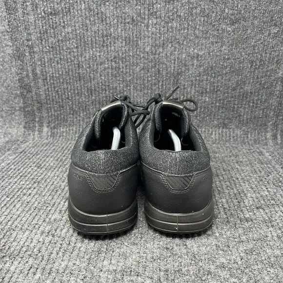 ECCO Street Premier Golf Shoes Black Leather Spikeless Men’s Size 47 / US 13