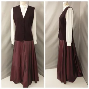 Edwardian Ensemble Costume sz 8 Victorian Style Theater Halloween Woman's Dress