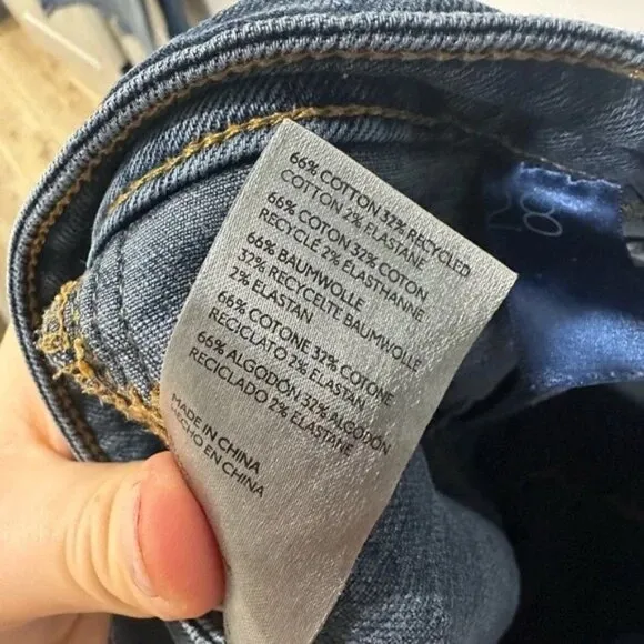 EUC Pilcro The Icon Flare Jeans | Size 28 | Blue Denim