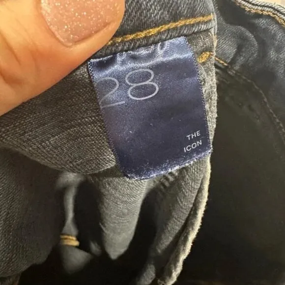 EUC Pilcro The Icon Flare Jeans | Size 28 | Blue Denim