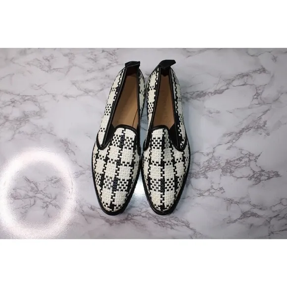 Everlane Womens Black &amp; White  The Street Sneaker Sz 9