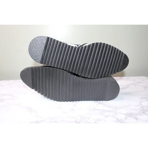 Everlane Womens Black &amp; White  The Street Sneaker Sz 9
