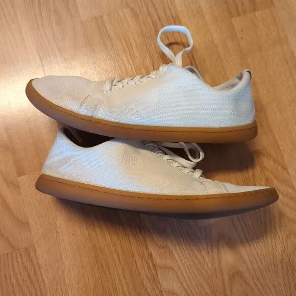 Feel Grounds Mesh Shoes Sneakers Mens 8 Womens 10 White Minimalist Barefoot