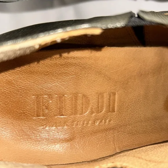 Fidji from Anthropology-dark brownChunky Heel Oxford Shoes with Broguing details