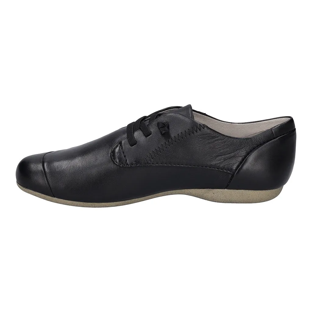 Fiona 01 Black Slip on Shoes