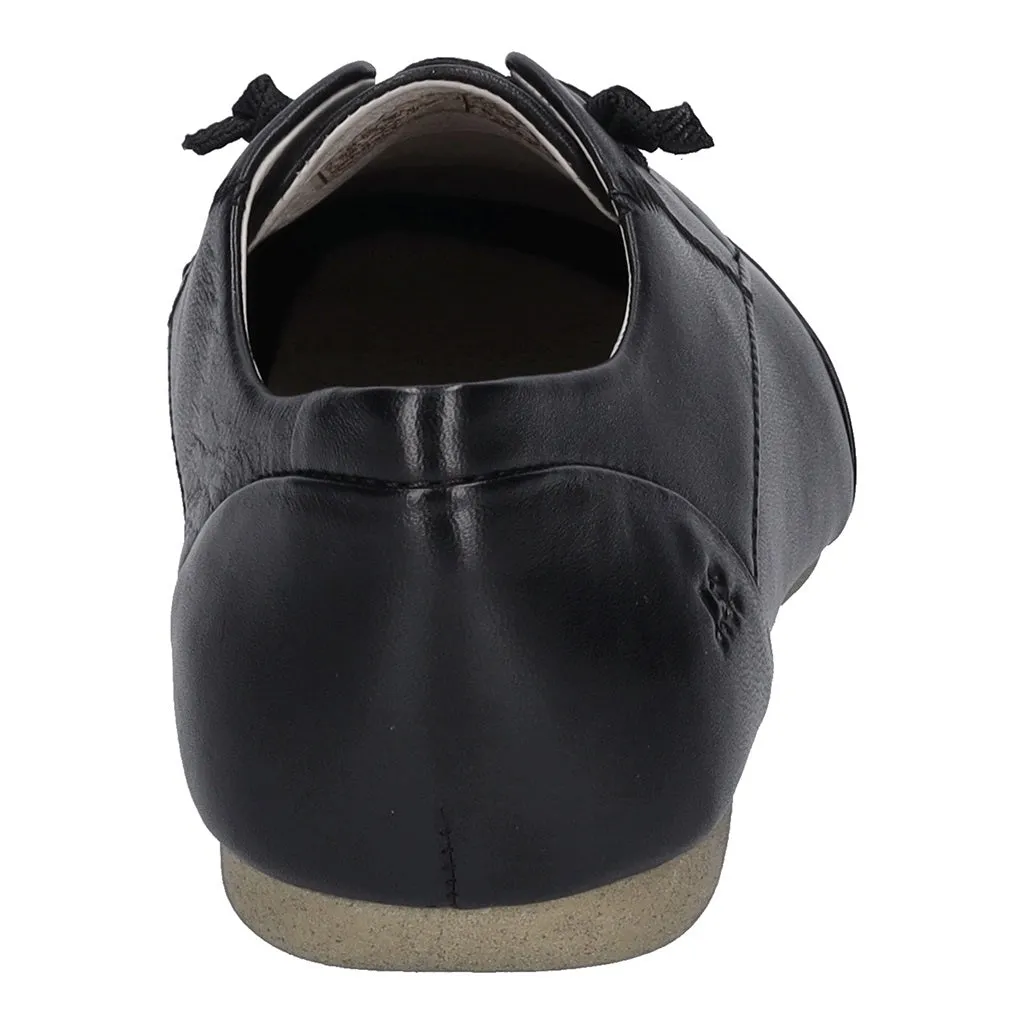 Fiona 01 Black Slip on Shoes