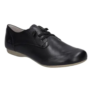 Fiona 01 Black Slip on Shoes