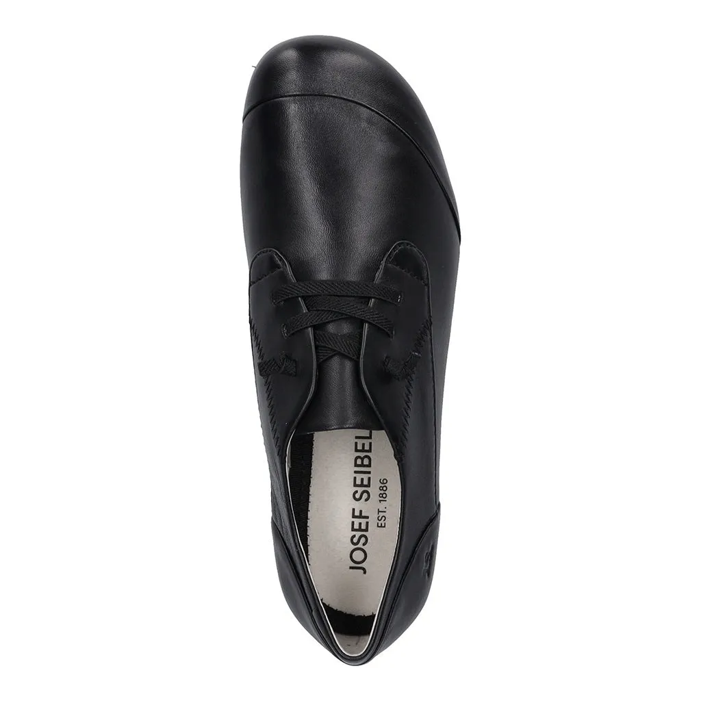 Fiona 01 Black Slip on Shoes