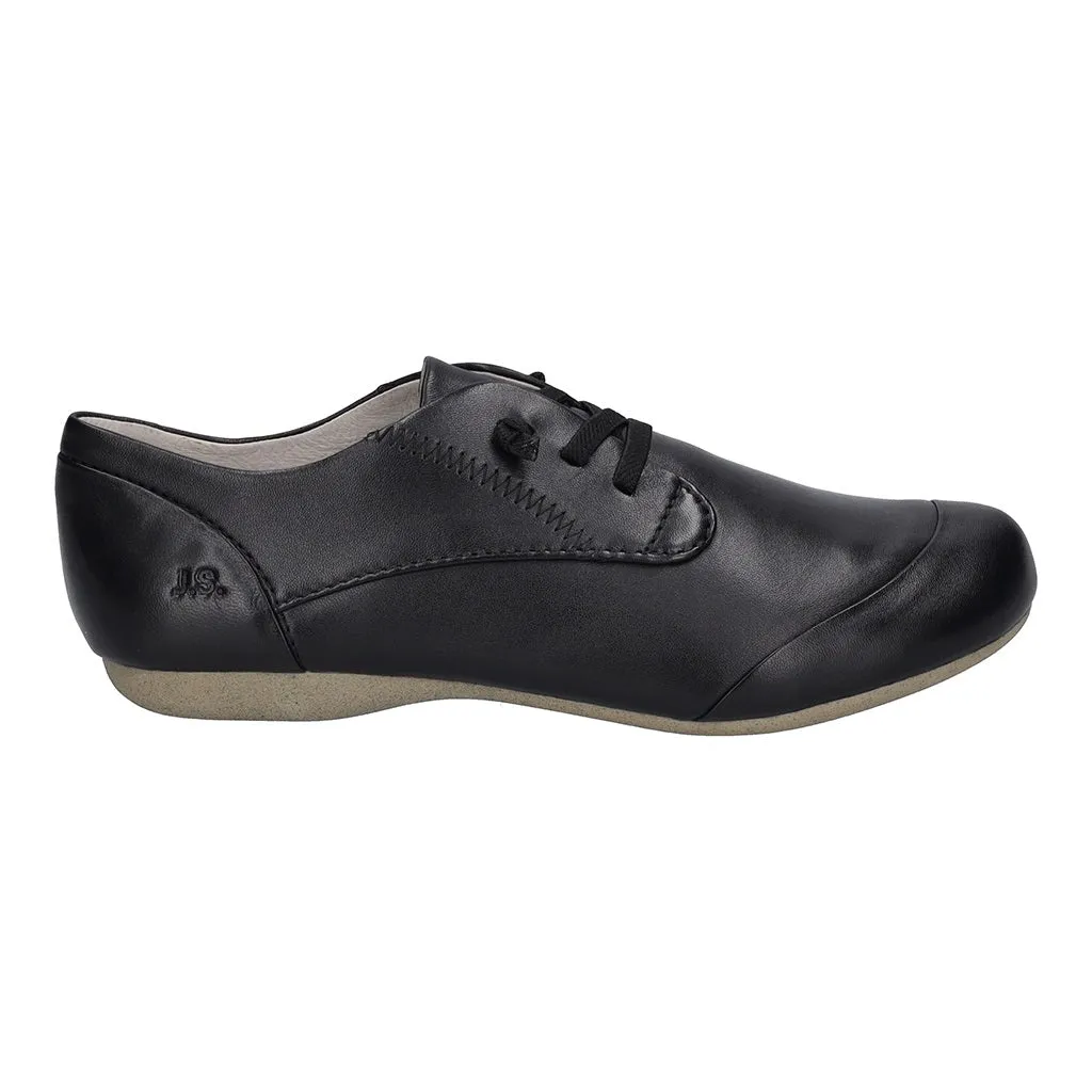 Fiona 01 Black Slip on Shoes