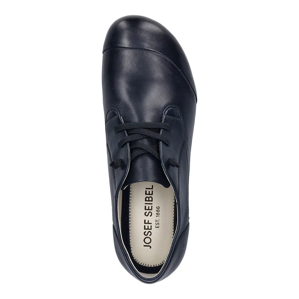 Fiona 01 Dark Blue Slip on Shoes