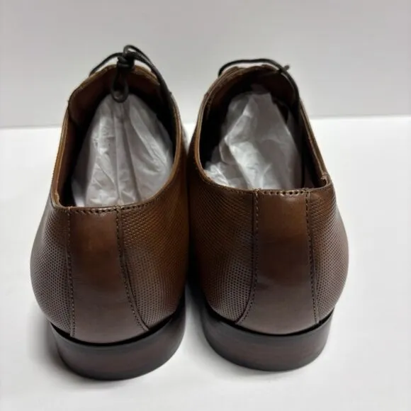 Florsheim Men’s Scottsdale Cap Toe Dress Shoes Tan, Size 12 EE
