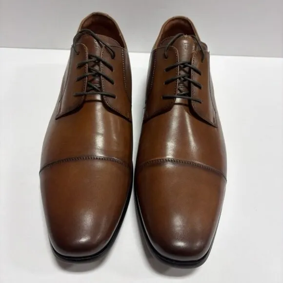 Florsheim Men’s Scottsdale Cap Toe Dress Shoes Tan, Size 12 EE