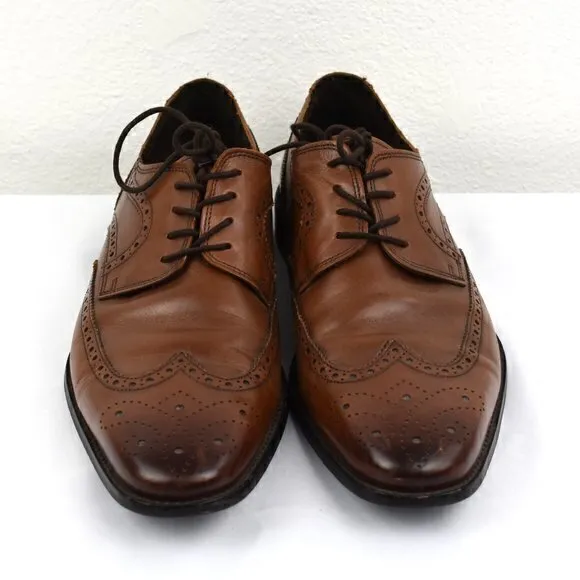 Florsheim Wingtip‎ Dress Shoes Men's Size 10 Gently Used Condition