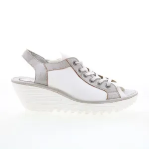 Fly London Womens Yedu White Shoes (NWT)
