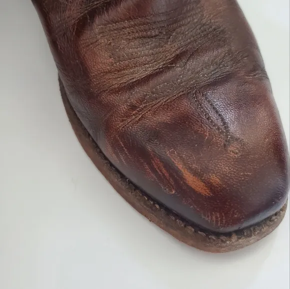Foley Handmade Cowboy Boots Size 9D Western Rockabilly Southwestern Ranch Farm