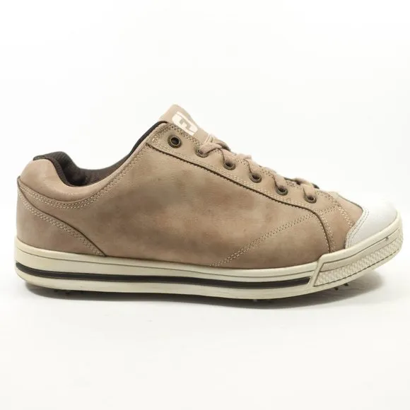 Footjoy FJ Street Leather Golf Shoes - Men's Size 9.5 - Tan