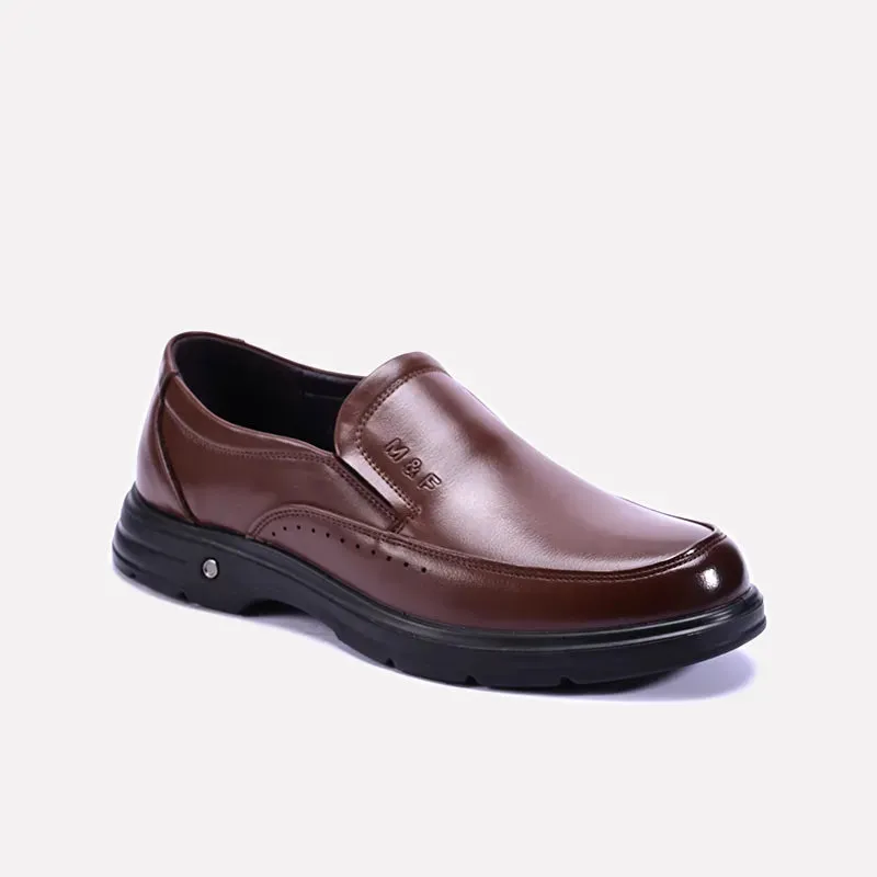 Franklin Brown Slip On Casual Shoes 0160471