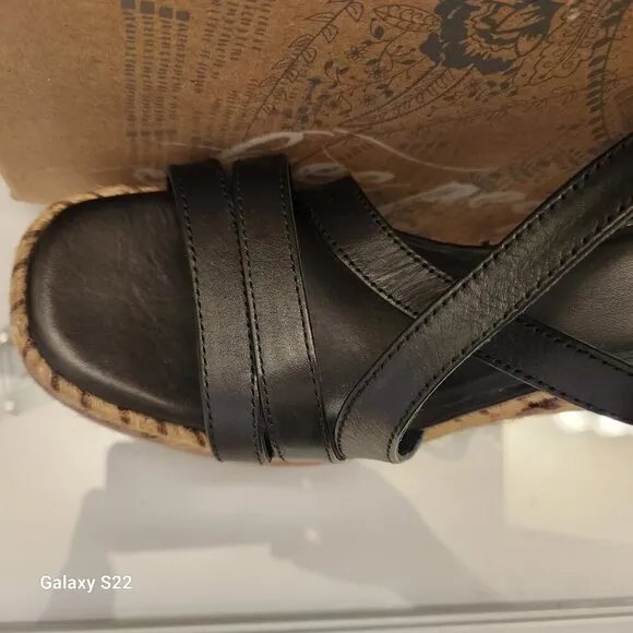 Free People &quot;Fahn Jute&quot; Platform Sandals. NIB. Size 8
