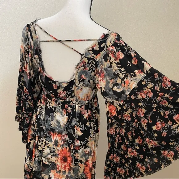 Free People Boho Heart of Gold Dress size xs