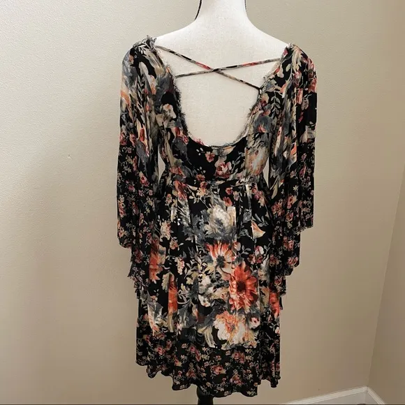 Free People Boho Heart of Gold Dress size xs