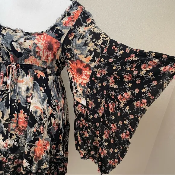 Free People Boho Heart of Gold Dress size xs