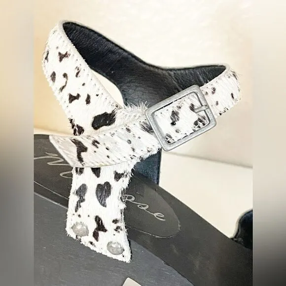 Free People Clogs x Matisse Clog Sandals. Jump in calf hair leather  8