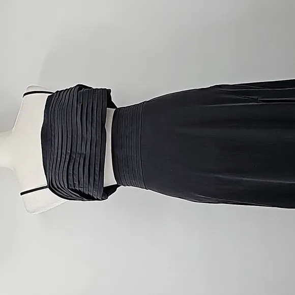 Free People Nikki 2 Piece Boho Maxi Skirt Set Noir Black Color