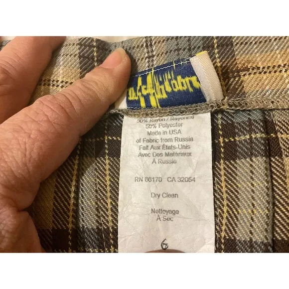 Free People Vintage Mini Kilt Y2K - 6 EUC