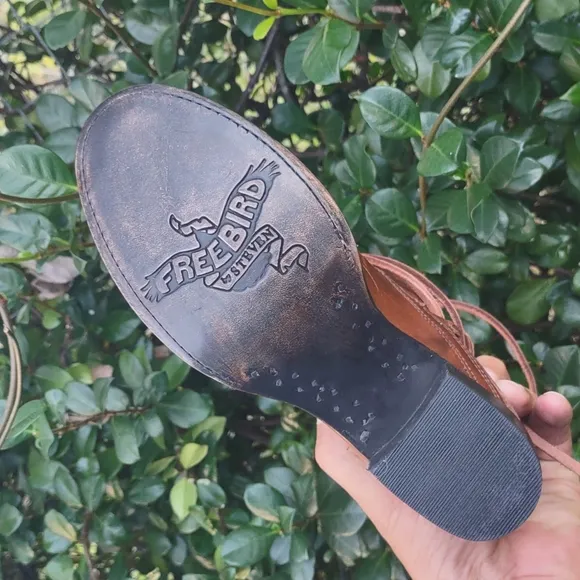 FREEBIRD by Steven &quot;CASEY&quot; Genuine Leather Strappy Leather Bootie