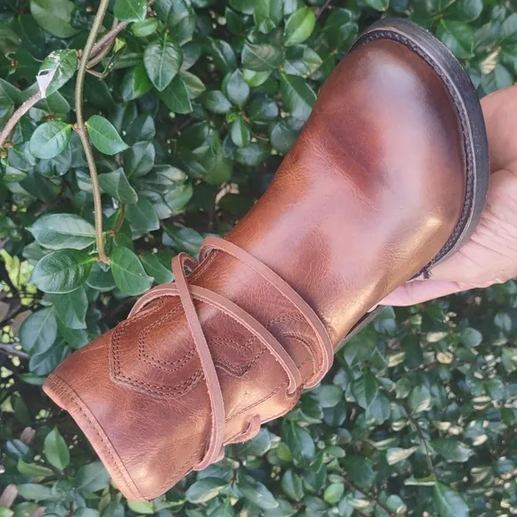 FREEBIRD by Steven &quot;CASEY&quot; Genuine Leather Strappy Leather Bootie