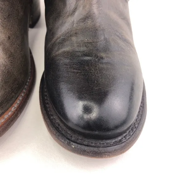 Freebird by Steven Coy Brown Leather Boho Boots 7