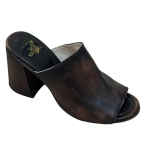 FreeBird by Steven Trina Sandals Women 9 Brown Leather Festival Boho Western