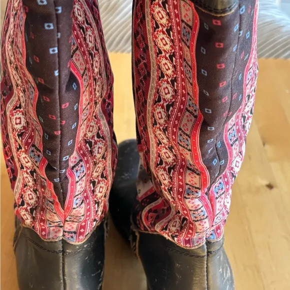 Freebird Sulli Western Distressed Pull-On Riding Boots Size 8