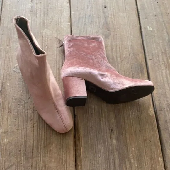 Free People velvet boots