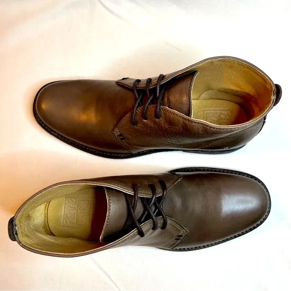 Frye Leather Chukka Boots with Minimalist Design - Women’s