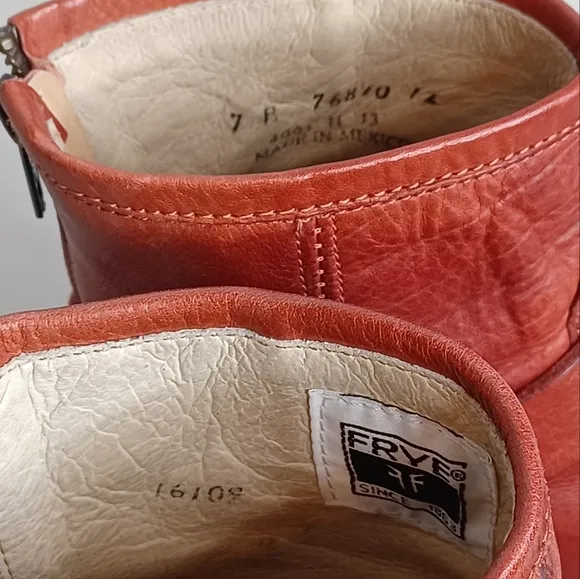 Frye Phillip Boho Leather Sz 7 Harness Boots