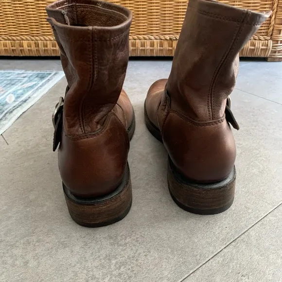 Frye Veronica Flex Western Boho Brown