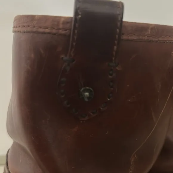 Frye Vintage Ankle Boots / Booties with metal “spurs”