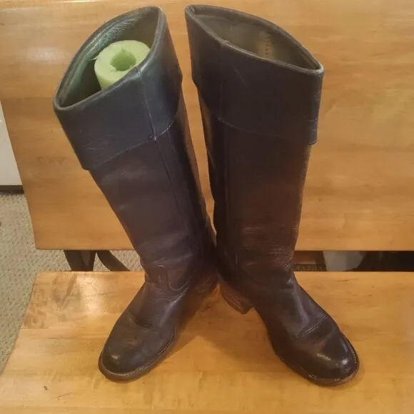 Frye Vintage distressed riding boots size 6B