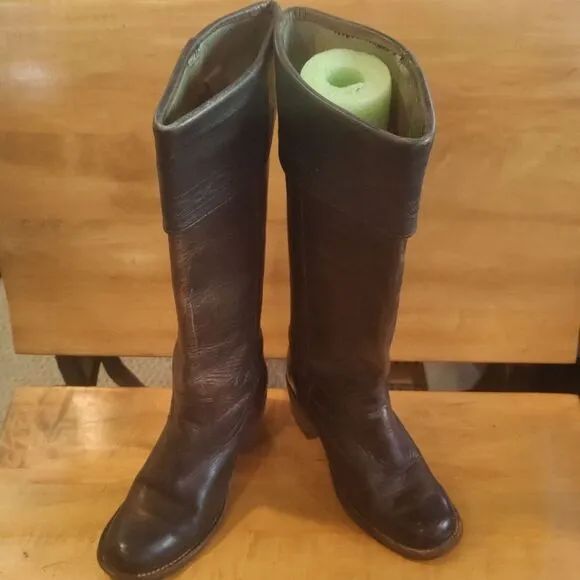 Frye Vintage distressed riding boots size 6B