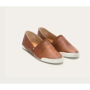 FRYE WOMEN Melanie Slip On LOAFERS FLATS SHOES COGNAC 7.5 M leather