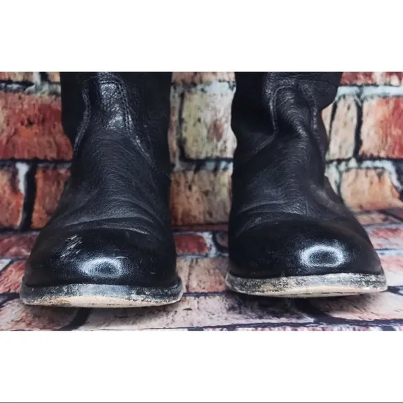 Frye Womens Melissa Button Knee High Leather Boots