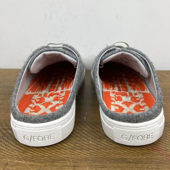 G Fore Shoes Mens 8 Gray Disruptor S Street Wool Fall Golf Slip On‎ Sneakers