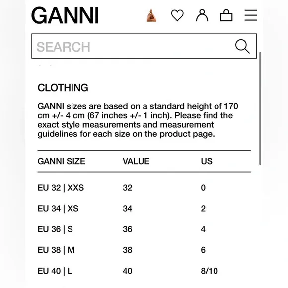 GANNI Georgette Viscose Micro Floral Print  Tiered Long Sleeve Boho Midi Dress