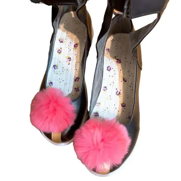 Genshin Impact Qiqi Cosplay Costume Shoes Size 5 (EU 35)