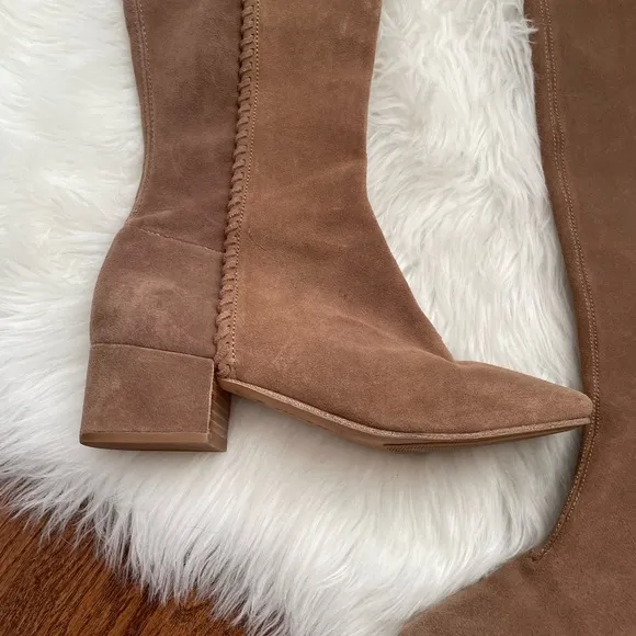 Gentle Souls by Kenneth Cole Over the Knee Suede Emery Boots