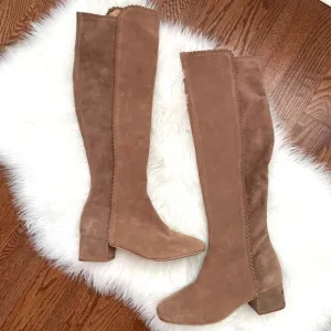 Gentle Souls by Kenneth Cole Over the Knee Suede Emery Boots